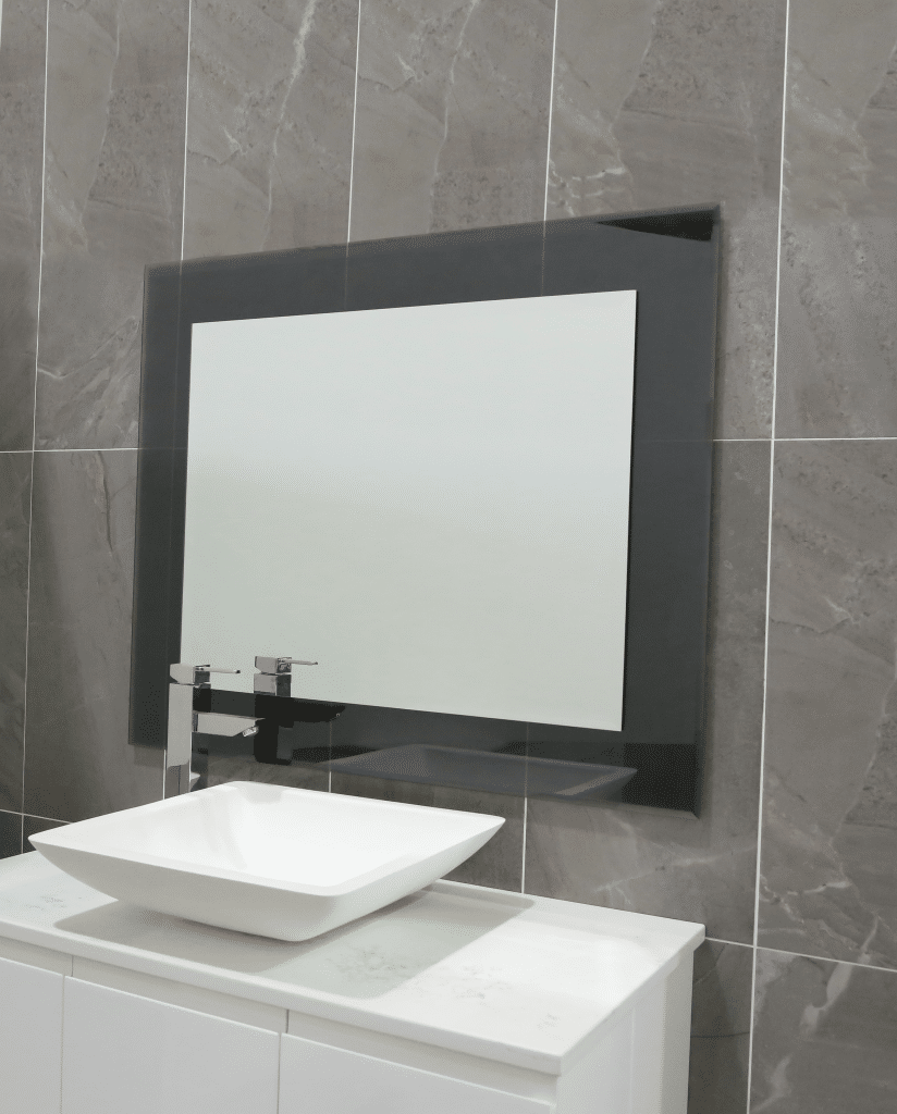 BGLFL03 Contractor Grey Float Mirror Thermogroup