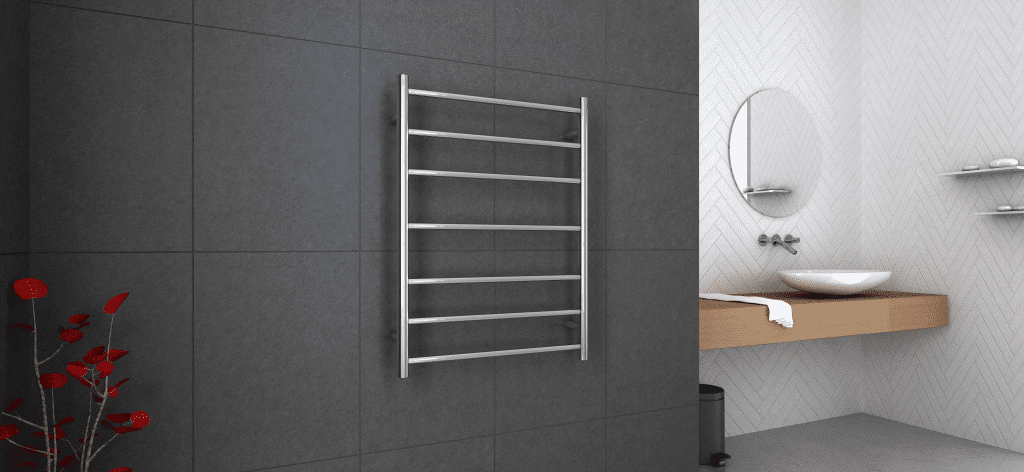 Thermorail Heated Towel Rail | Electric Towel Warmer | Towel rail in bathroom | SR4412 | towel rail Australia | 12v Towel Rails