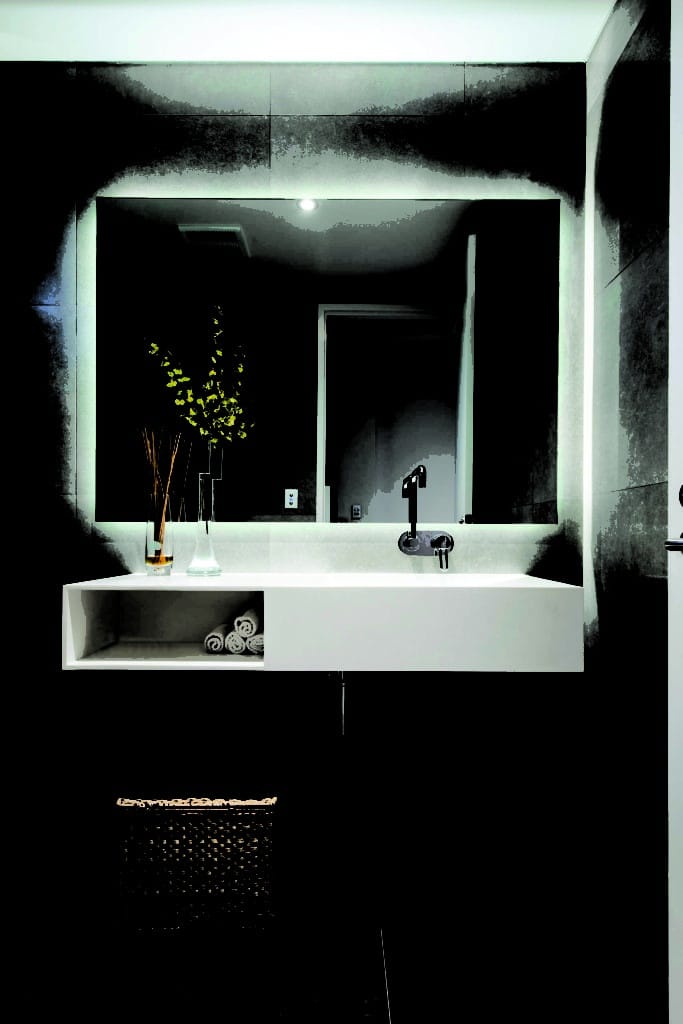 Ablaze Backlit Mirror | bathroom mirror with lights | illuminated mirror | LED mirror | mirror with lights Australia | SS128C