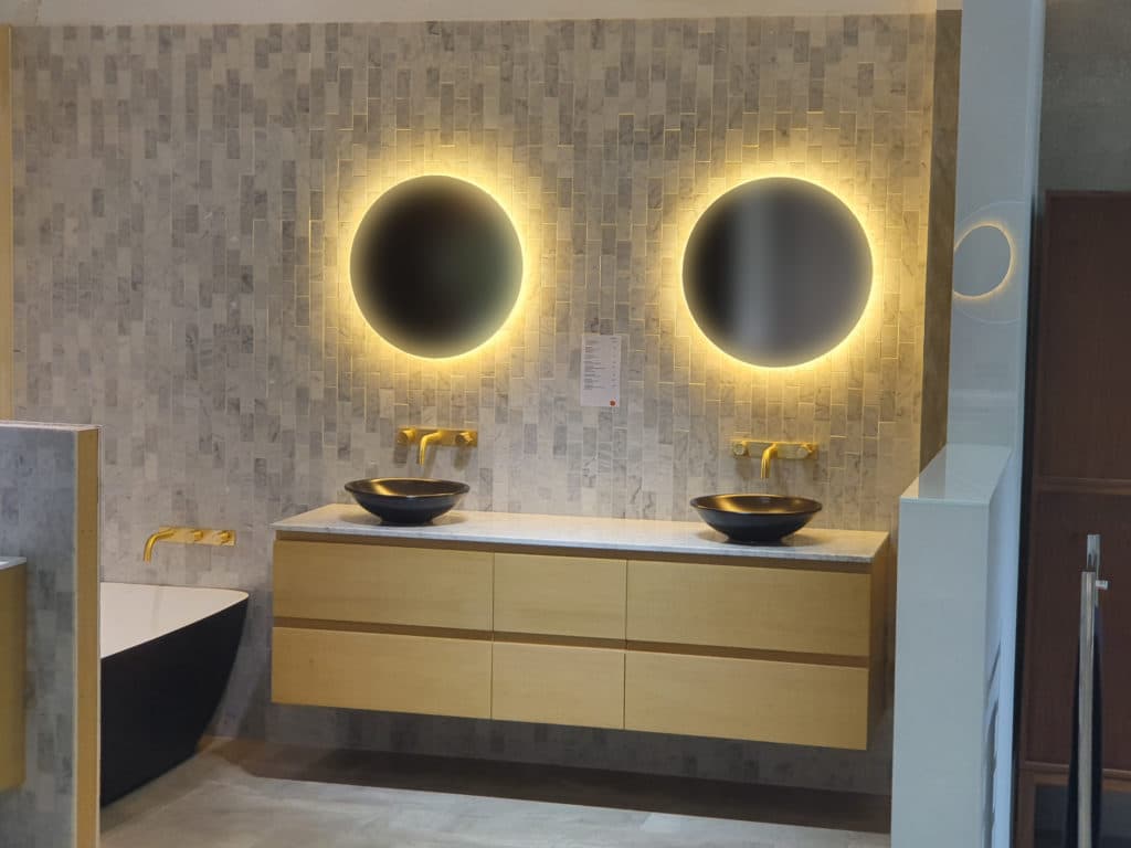 Ablaze Backlit Mirror | bathroom mirror with lights | illuminated mirror | LED mirror | mirror with lights Australia | RS600W