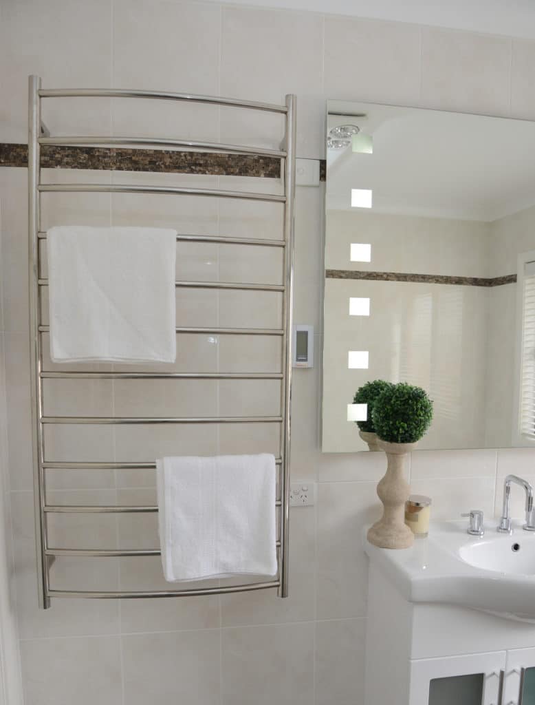 Thermorail Heated Towel Rail | Electric Towel Warmer | Towel rail in bathroom | CR69M | towel rail Australia