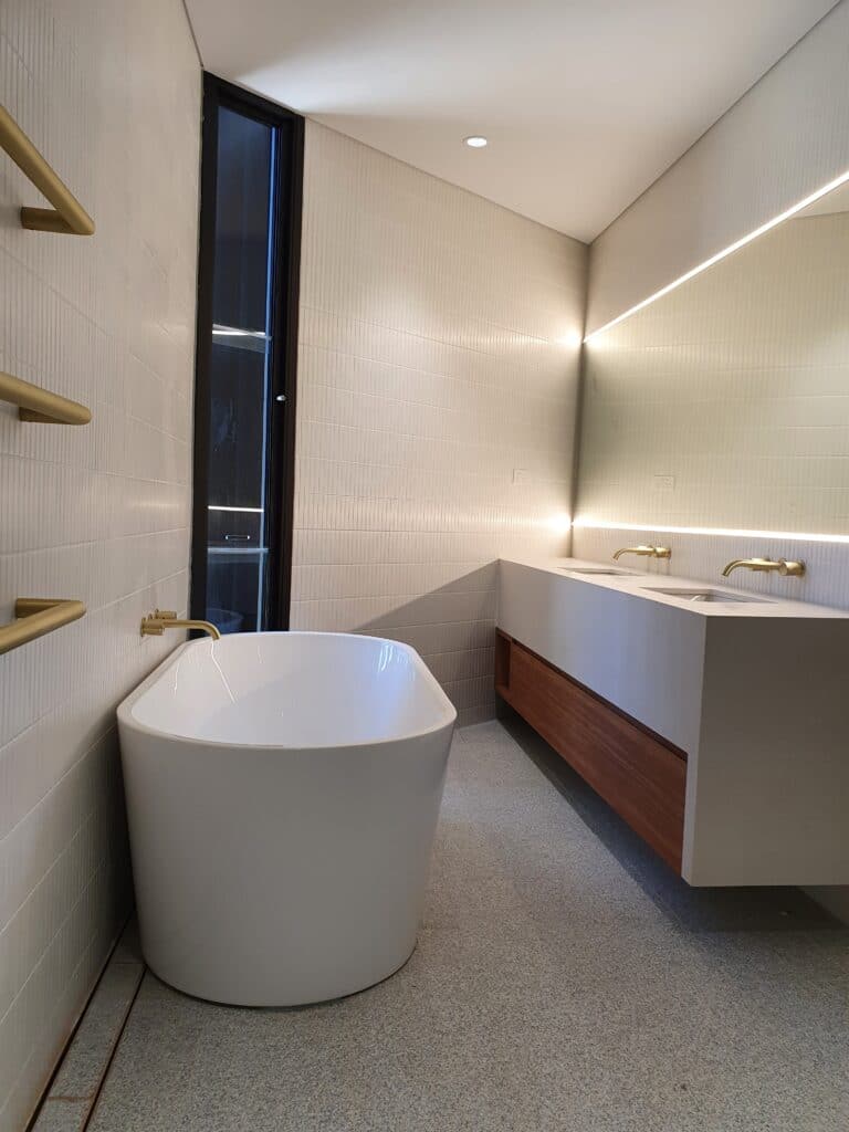 Thermorail Heated Towel Rail | Electric Towel Warmer | Towel rail in bathroom | towel rail Australia | coloured towel rail