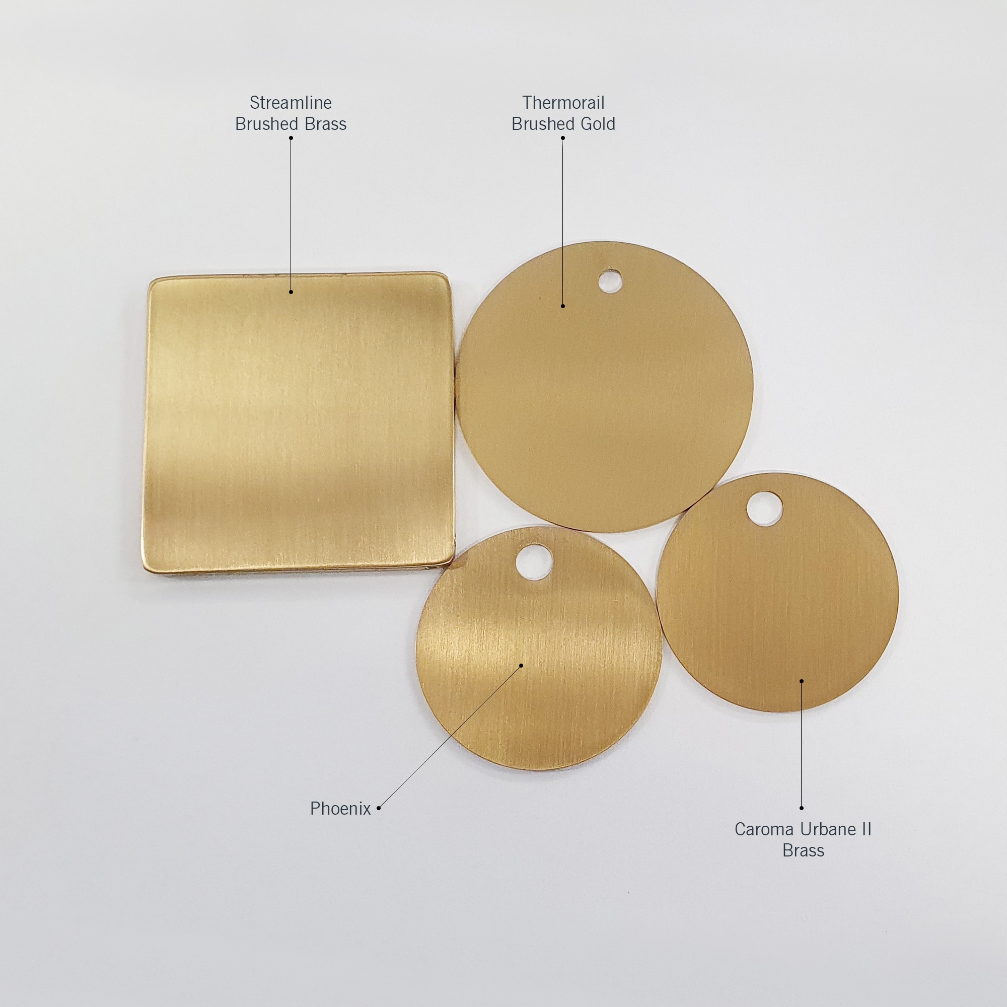 Thermorail Brushed Brass & Brushed Nickel Finishes Thermogroup