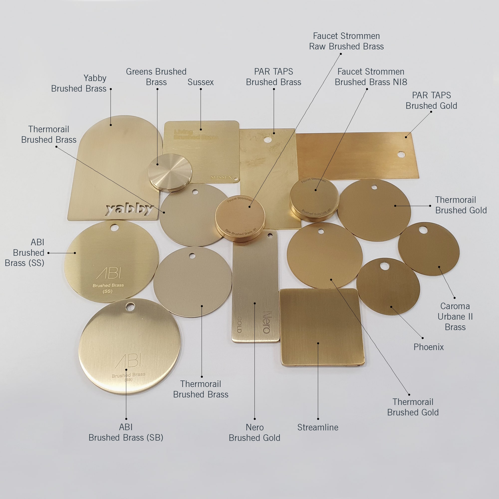 Thermorail Brushed Brass & Brushed Nickel Finishes Thermogroup